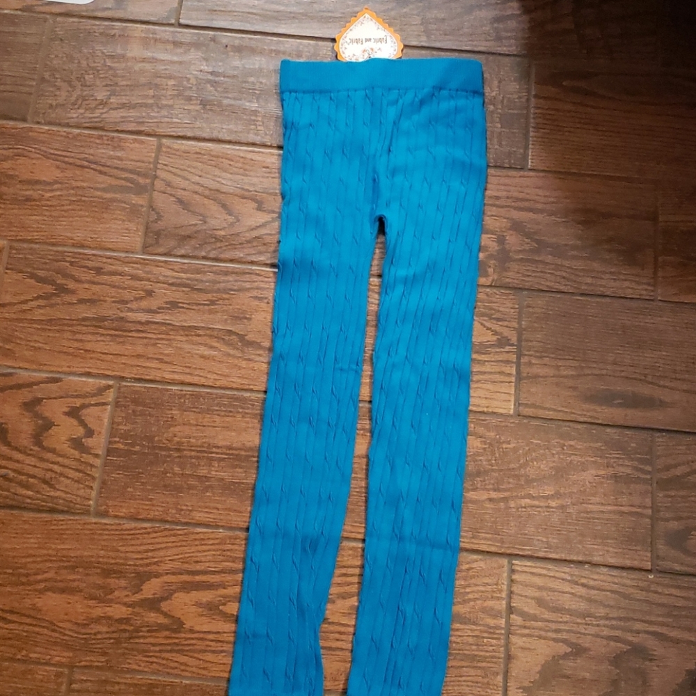 Sweater leggings one size
